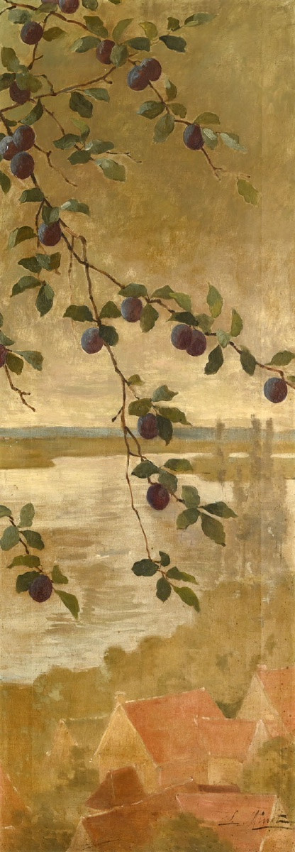 Louis Emile Minet (1841 - 1923): Suite Of 4 Paintings-photo-3