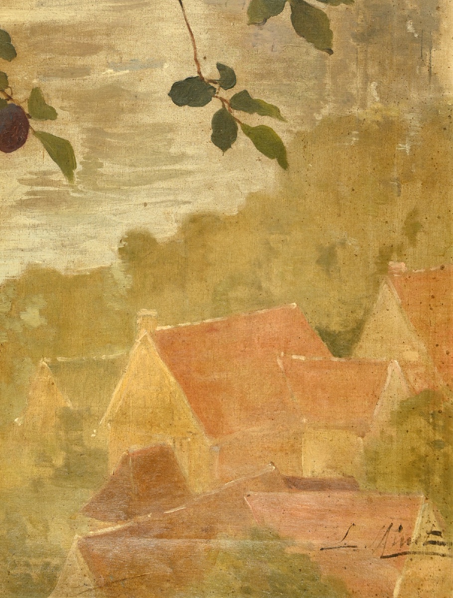 Louis Emile Minet (1841 - 1923): Suite Of 4 Paintings-photo-7
