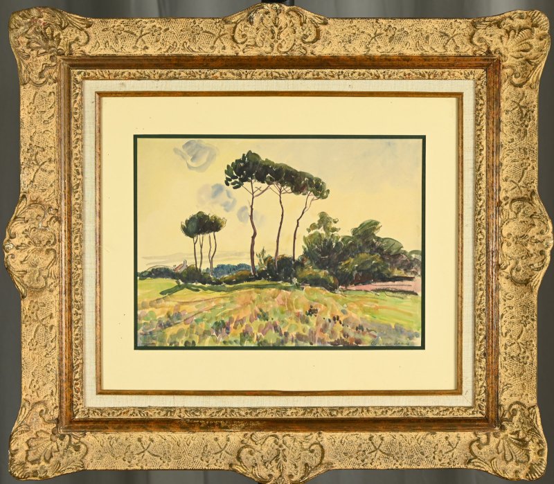 PISSARRO Ludovic Rodo (1878-1952) : Concarneau-photo-4