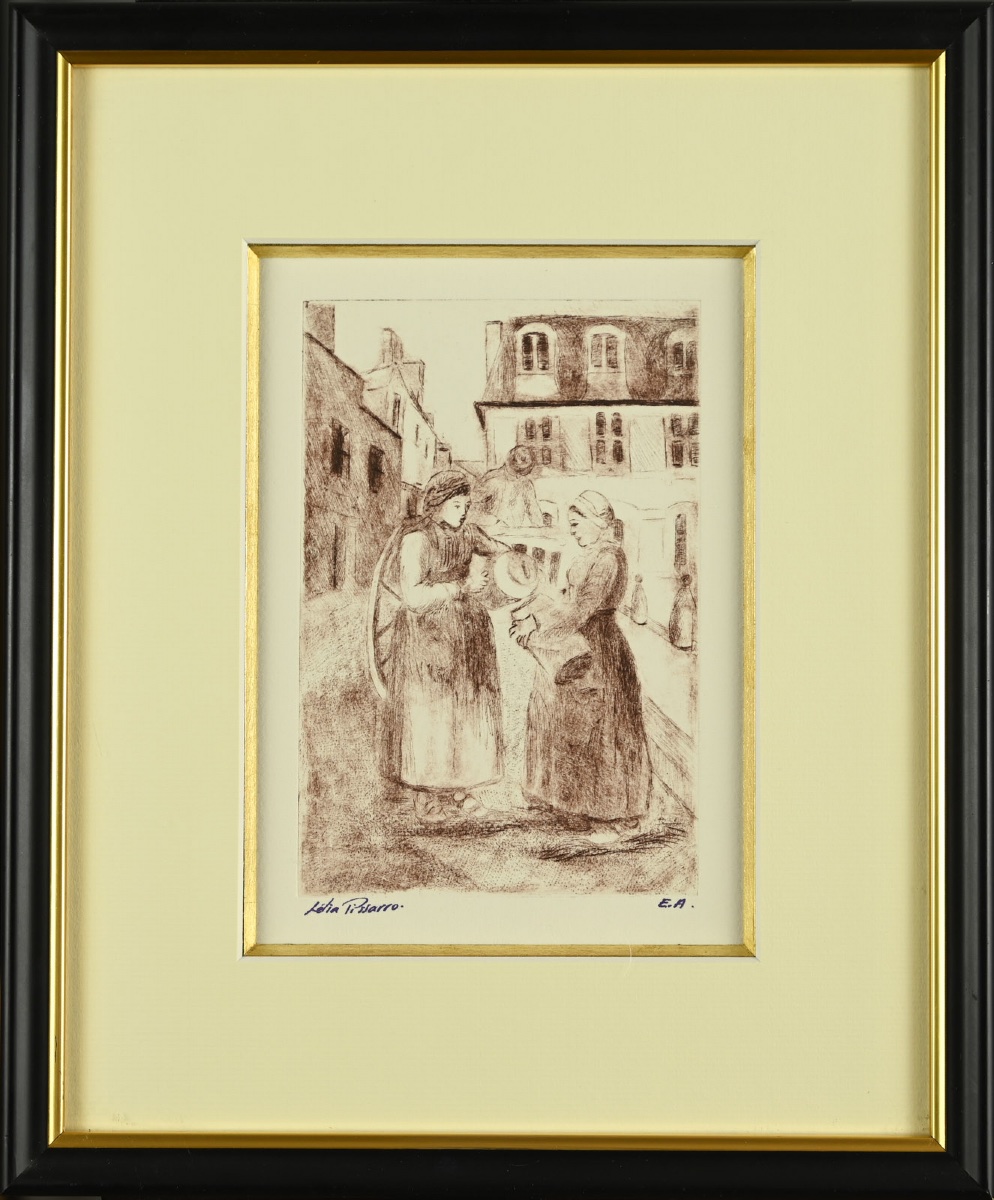  Lélia PISSARRO  : La conversation-photo-2