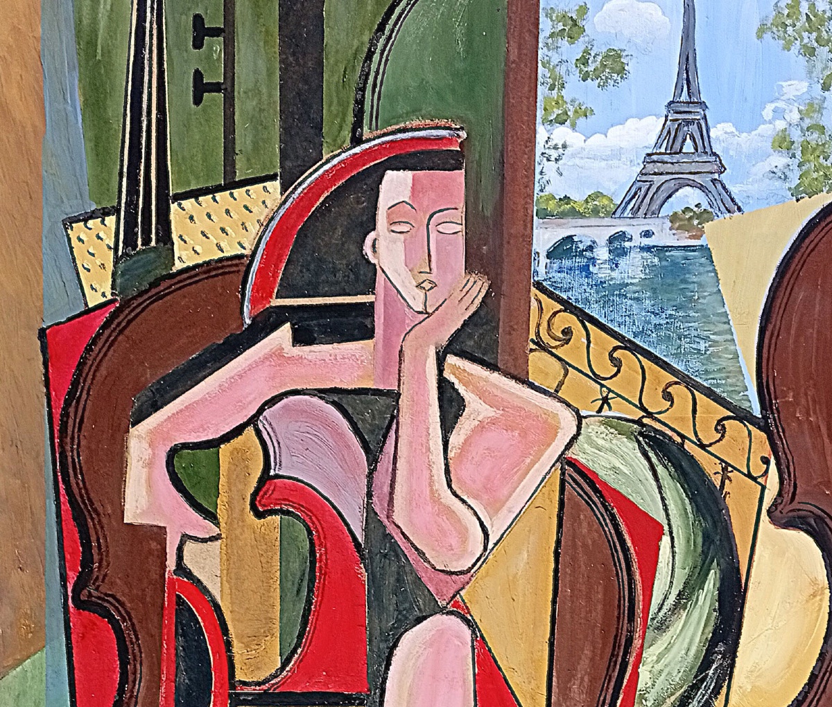  Constantin Petroff: Composition At The Eiffel Tower -photo-3