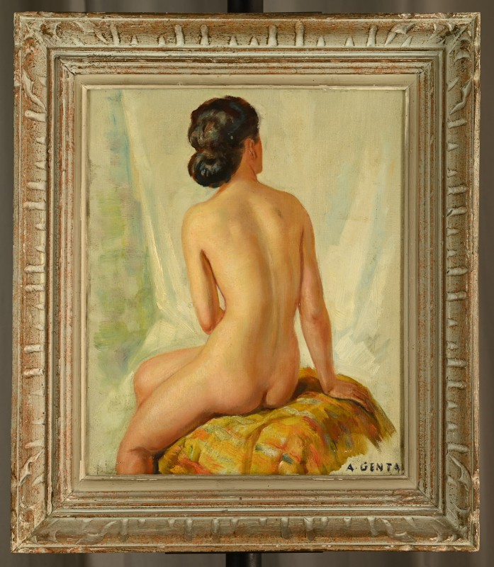 Albert Genta (1901-1989) Nude From Behind -photo-3