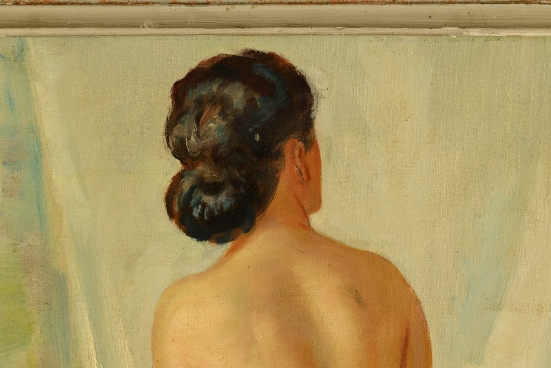 Albert Genta (1901-1989) Nude From Behind -photo-1