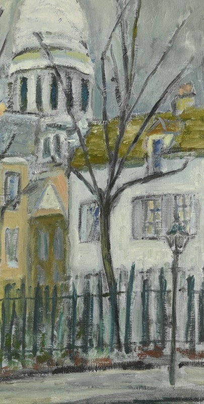 Lyne SEYBEL (1919-2009) : Montmatre, le Sacré Coeur-photo-3