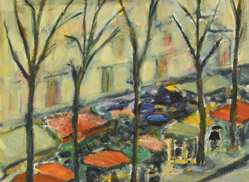 Lyne SEYBEL (1919-2009) : Paris, le marché-photo-3