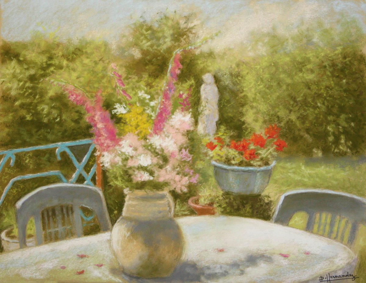 Denis Hernandez : Fleurs Des Champs Dans Mon Jardin