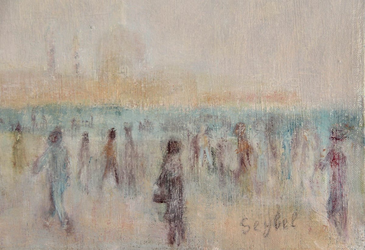 Lyne Seybel: Walkers In Venice-photo-4