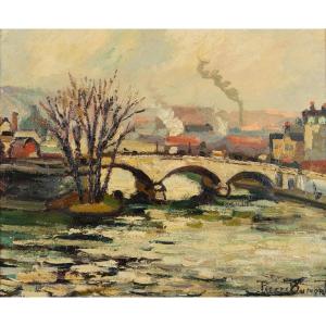 Pierre Dumont (1884-1936): The Pont De Pierre, Rouen