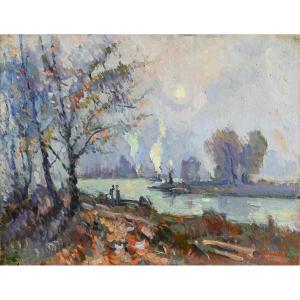  Robert-antoine Pinchon (1864 - 1944): Autumnal Seine Banks