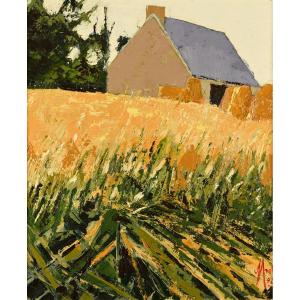 Yves Offret (1946 - 2004) - Straw And Grass