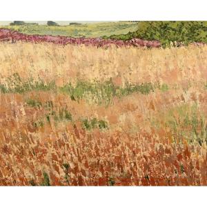 Yves Offret (1946 - 2004) - Willowherb And Orange Herbs