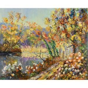 Christiane Stenfort (born In 1940) - The Pond