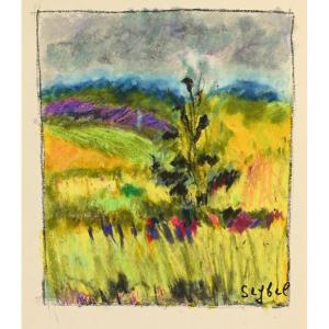 Lyne SEYBEL (1919-2009) : Pendant l'orage