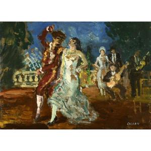 Marcel COSSON (1878-1956) : Les danseurs de flamenco