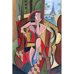 Constantin Petroff: Composition At The Eiffel Tower