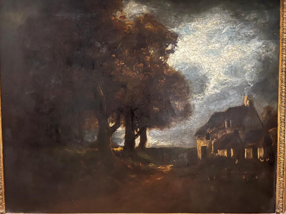  19th Century Landscape Painting, Very Beautiful Quality Of Painting, Beautiful Frame And Beautiful Frame.-photo-4