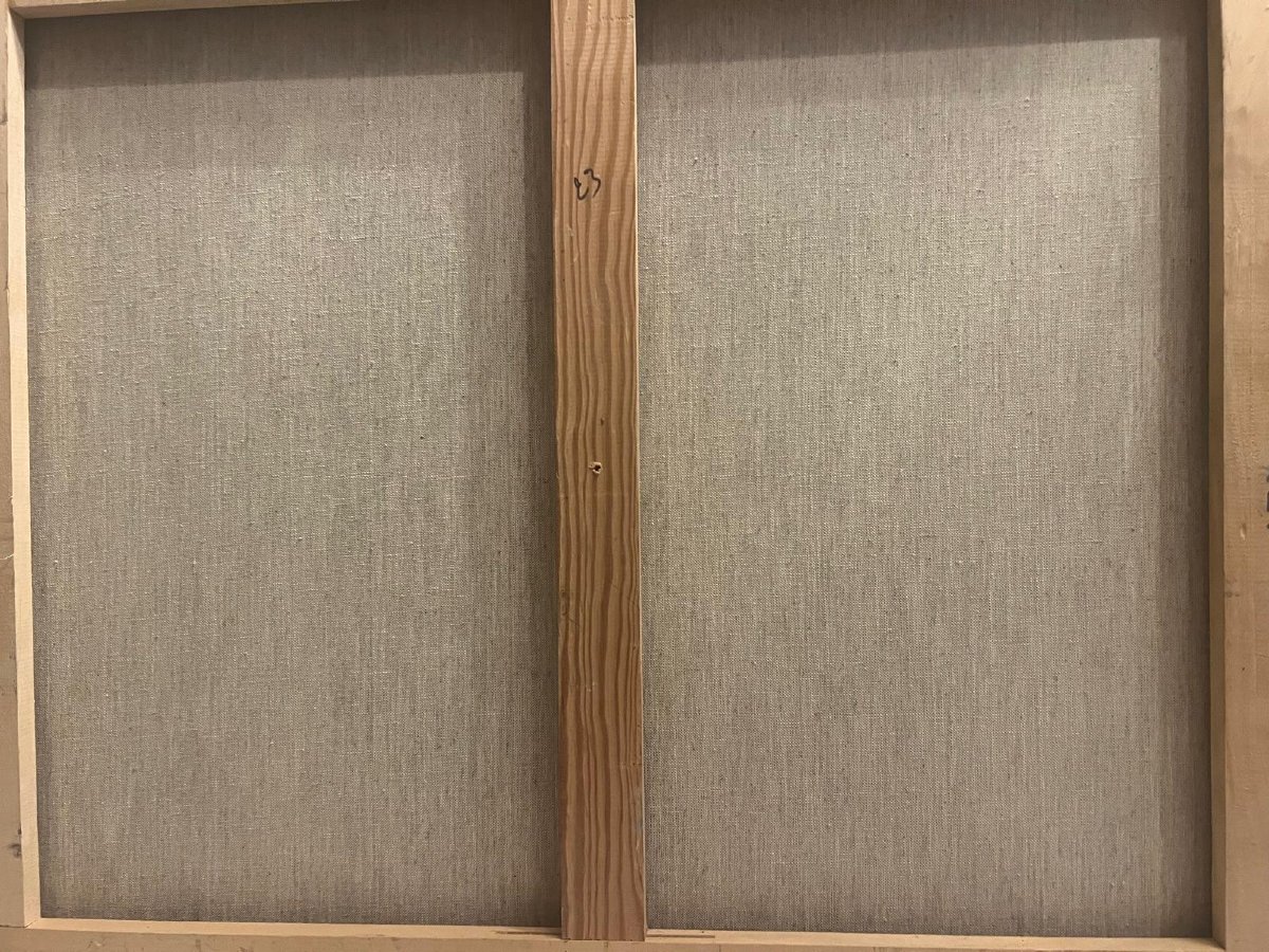 Painting Of A Sailboat Port Signed Yves Gonec 20th Century. -photo-3