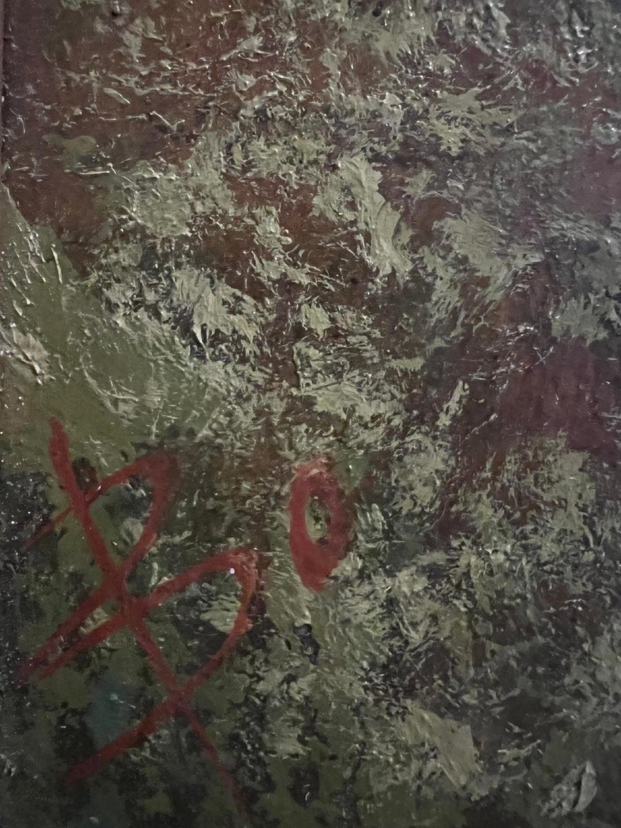 Tableau Paysage Italien  Berger  et son Troupeau Signé  Giacinto-Bo , 1832-1912-photo-4