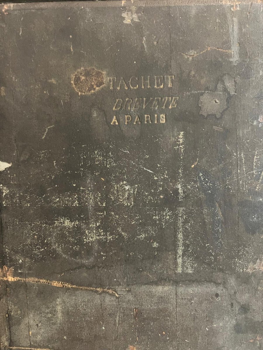 Tableau 19ème  Duel surveillé par les Juges, Signé illisible bas Gauche. -photo-4