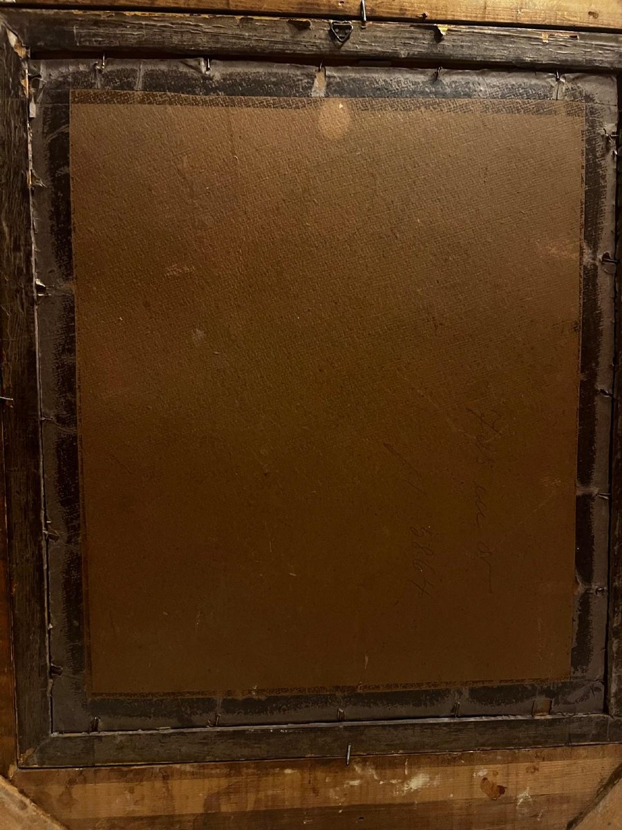 Tableau  ville de Strasbourg  Signé  ROTGE  PROSPER ,   1895- 1969-photo-5