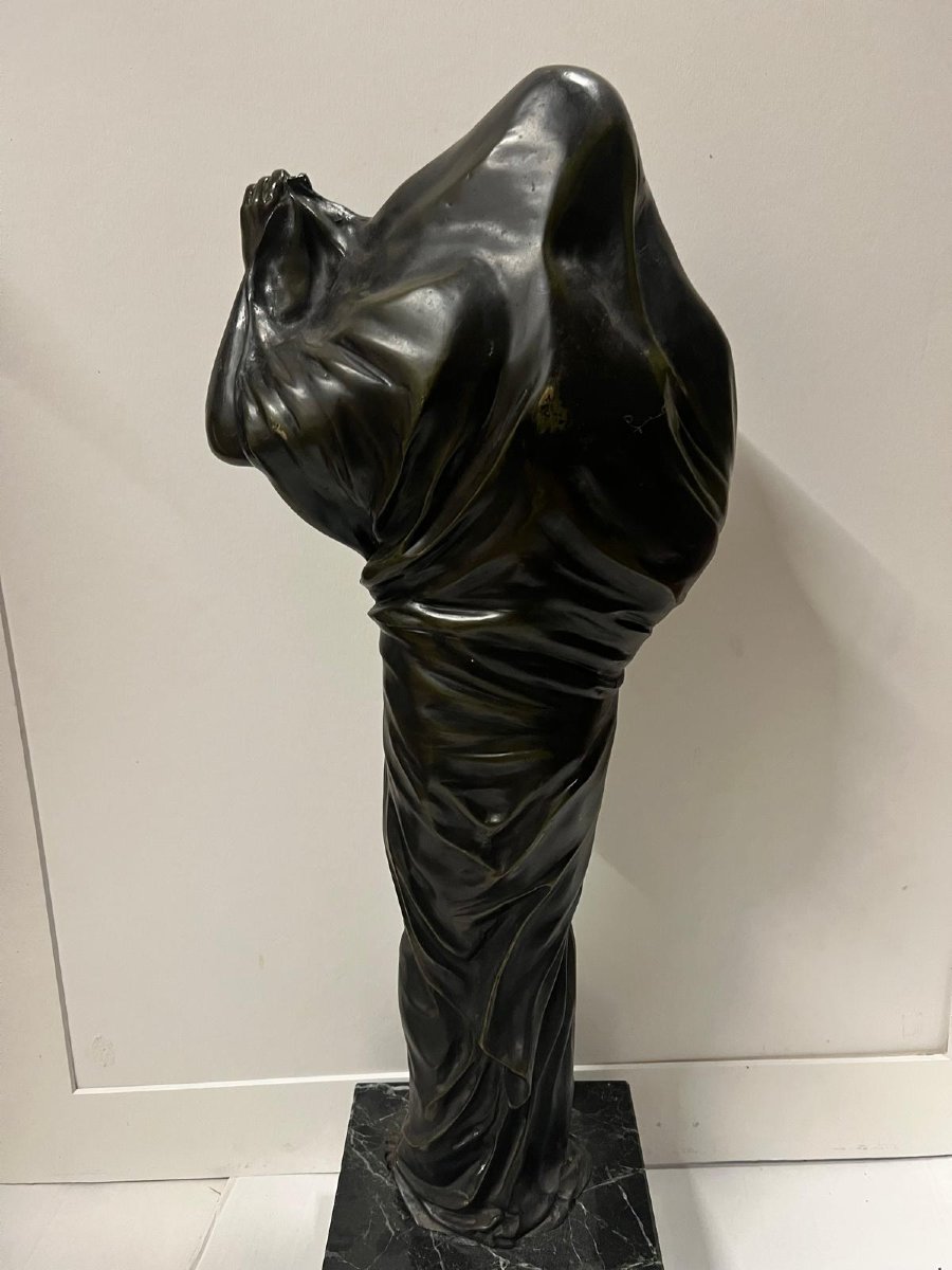 Sculpture Bronze  Barrias Louis 1841-1905. -photo-5
