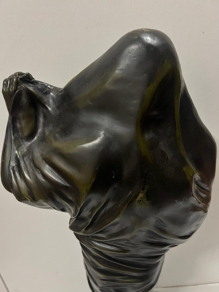 Sculpture Bronze  Barrias Louis 1841-1905. -photo-7