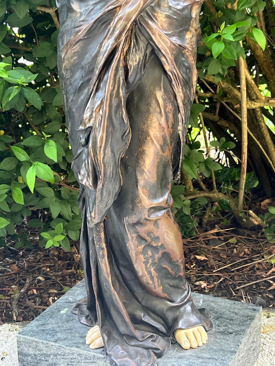 Bronze Louis  Ernest  Barrias  Signé bas droite Fonte Susse. -photo-4