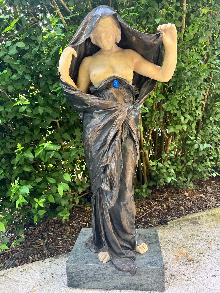 Bronze Louis  Ernest  Barrias  Signé bas droite Fonte Susse. -photo-6