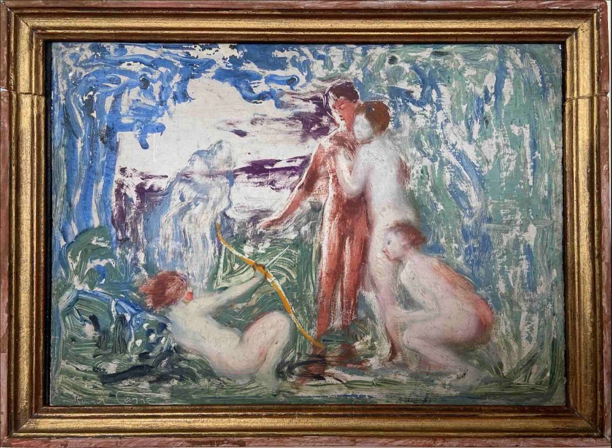 Tableau de Raoul CARRÉ - Le jugement de Pâris