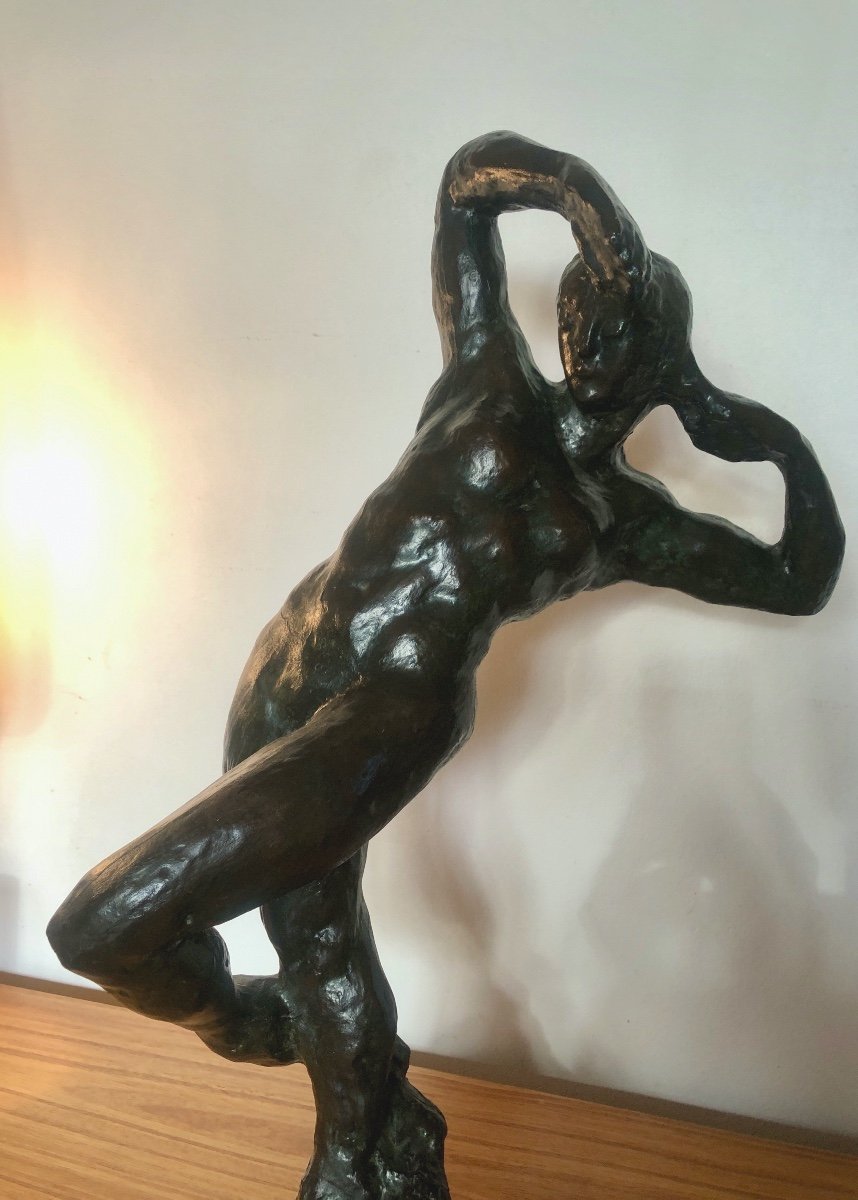 Jacques Gestalder (1918-2006) Very Large Bronze Sculpture-photo-6
