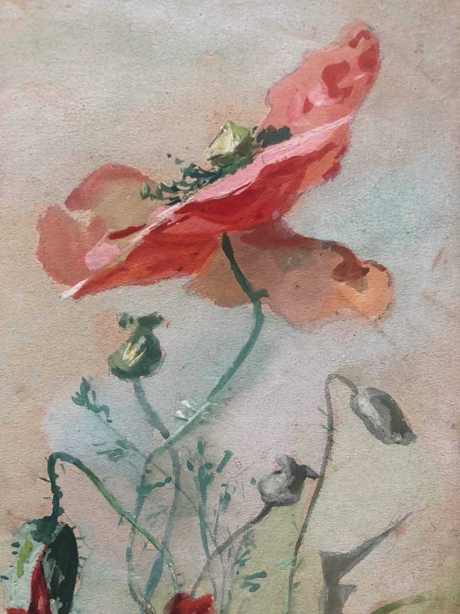 Nature Morte Aux Coquelicots  1903-photo-1