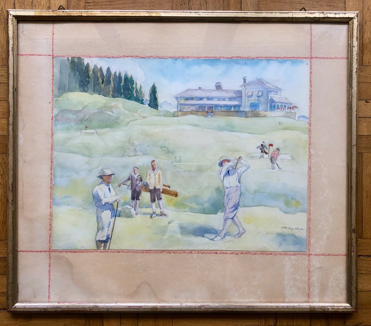 Edith Lévy (xx Century) Golf Players 1931-photo-2