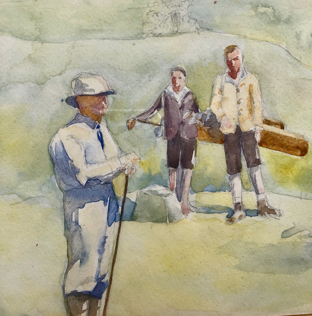 Edith Lévy (xx Century) Golf Players 1931-photo-3
