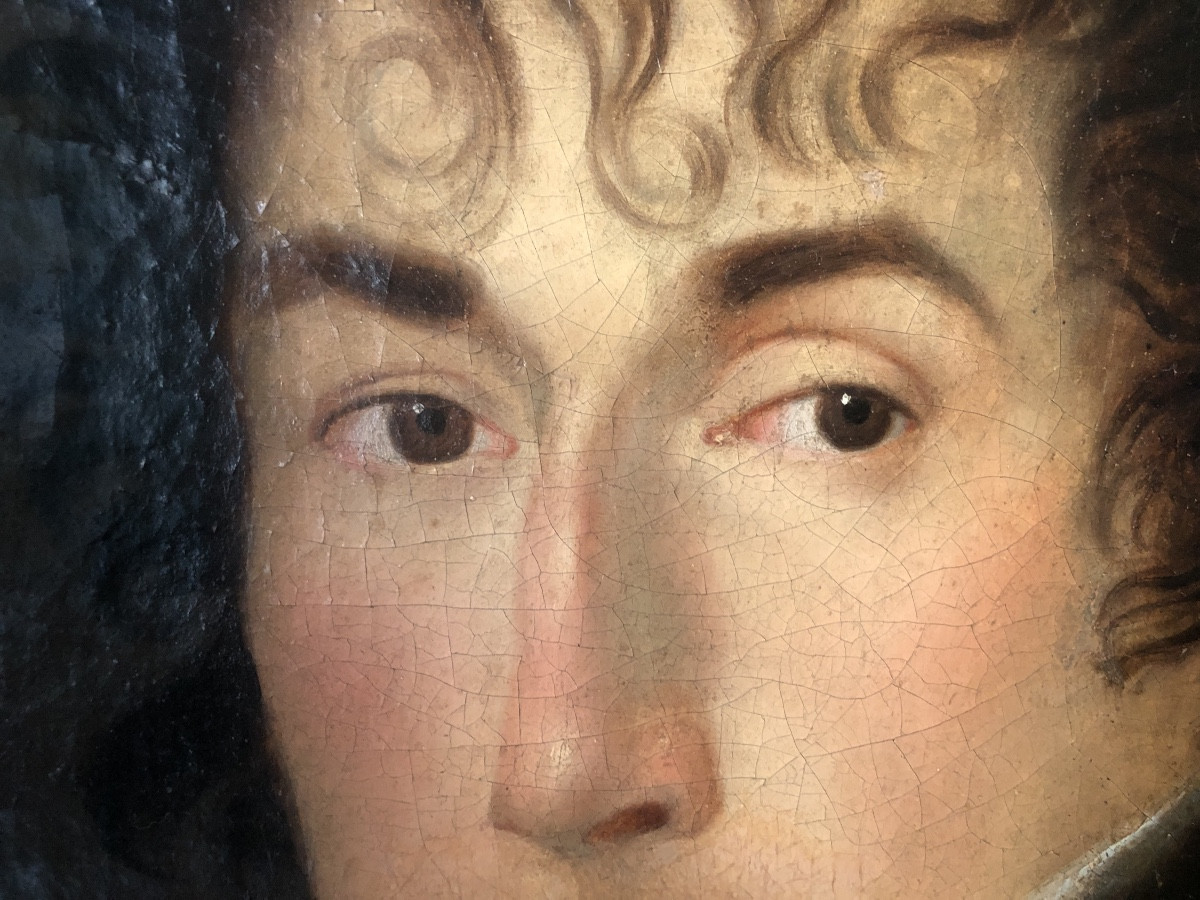 Portrait Of A Man, Early 19th Century, Empire Period, Oil On Canvas-photo-4