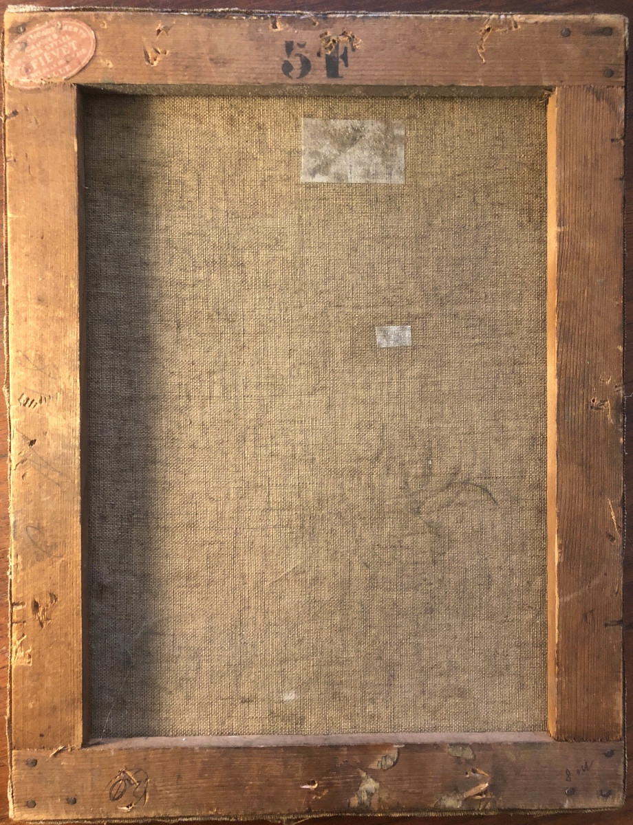 F.bormijn 1935, Couple With A Dog, 20th Century -photo-4