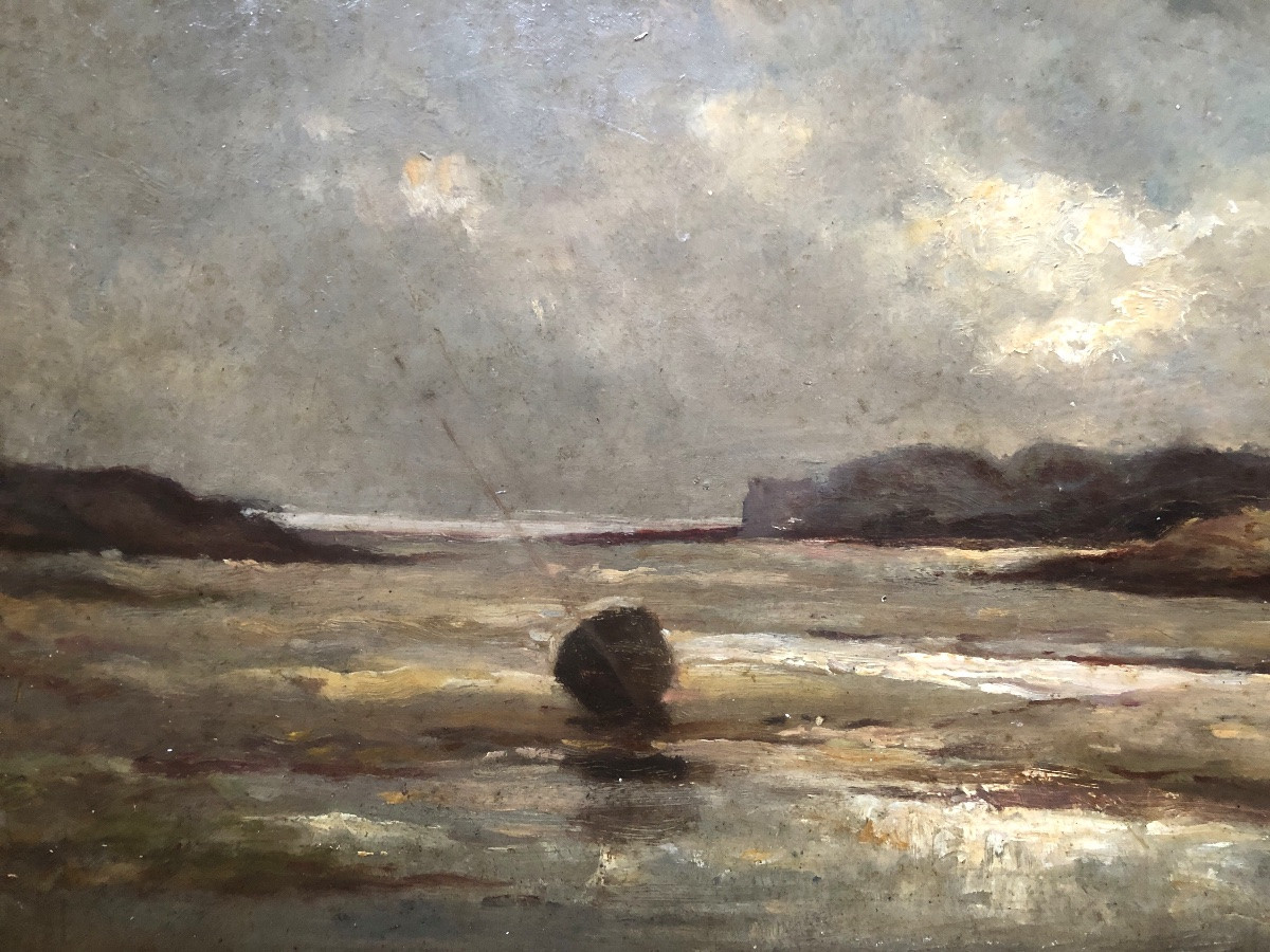 François Bournichon, 19th Century, Double-sided Marine Marine-photo-4