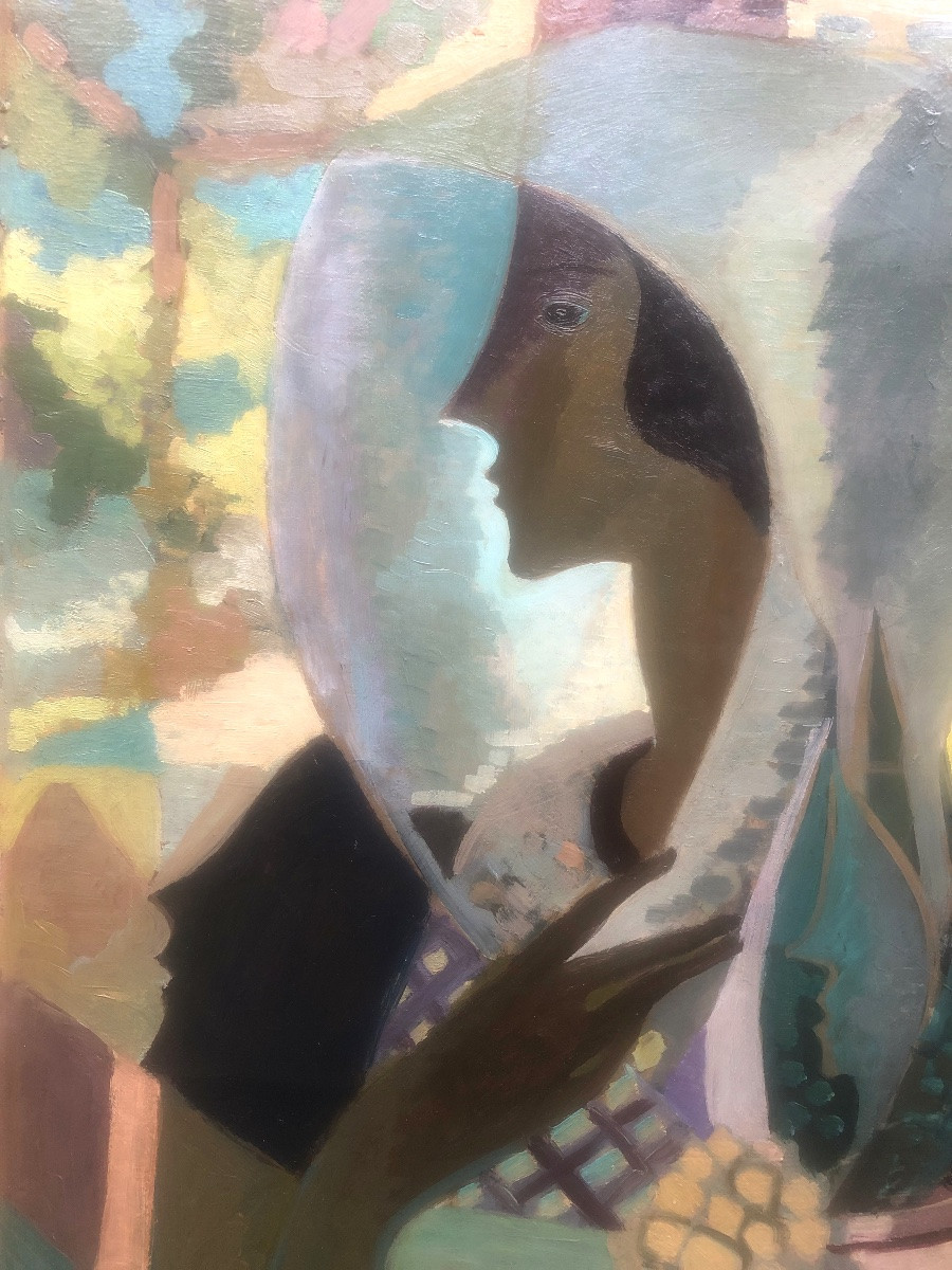 Ernest Forgeur (1897-1961) Woman And Child, 1940-photo-2