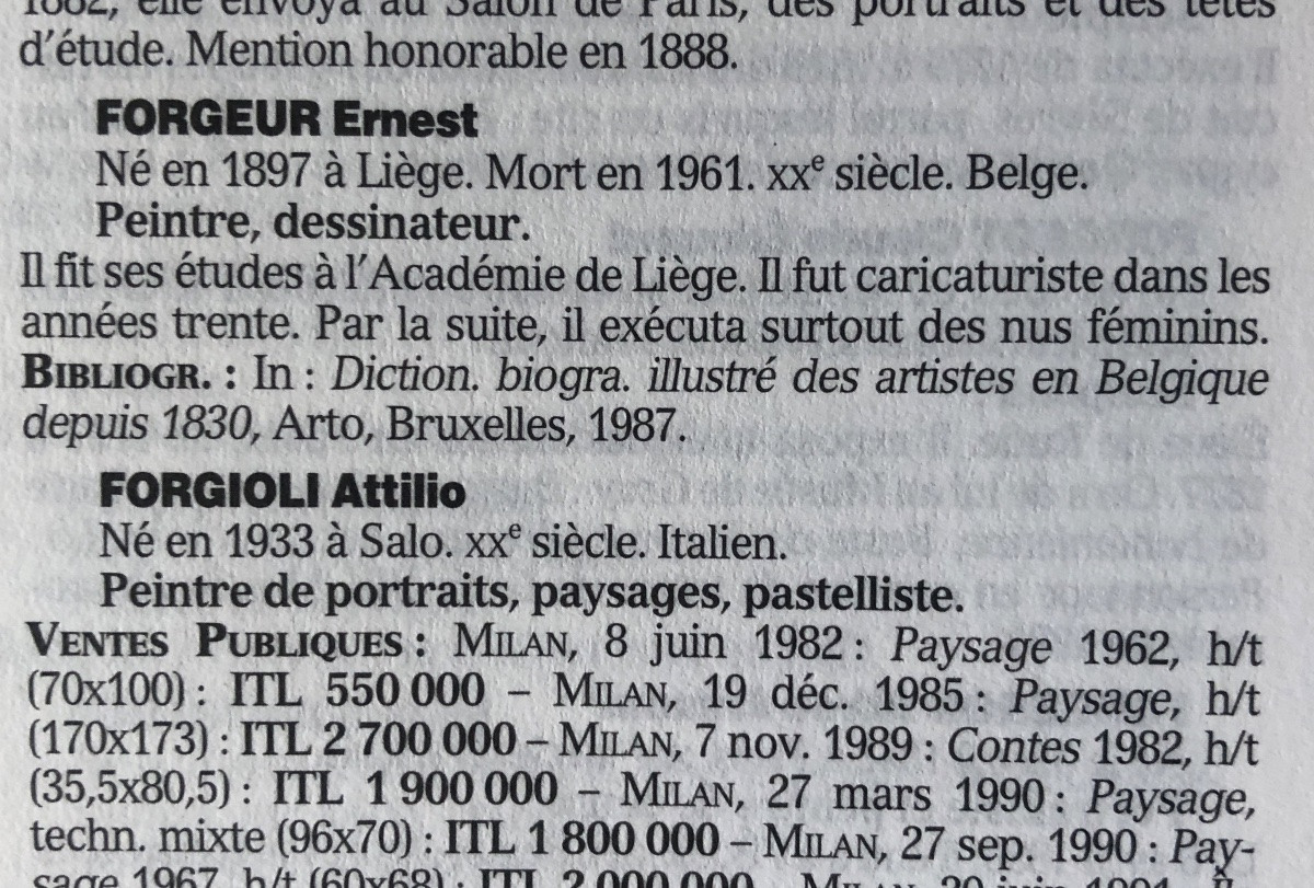 Ernest Forgeur (1897-1961) Woman And Child, 1940-photo-2