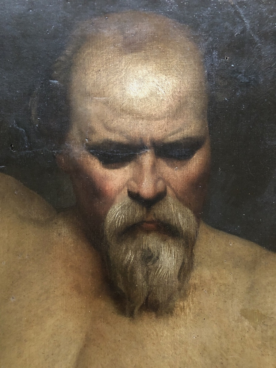 French School, 19th Century, Academy Of Man (hst)-photo-1