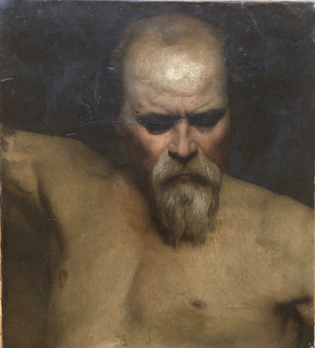 French School, 19th Century, Academy Of Man (hst)