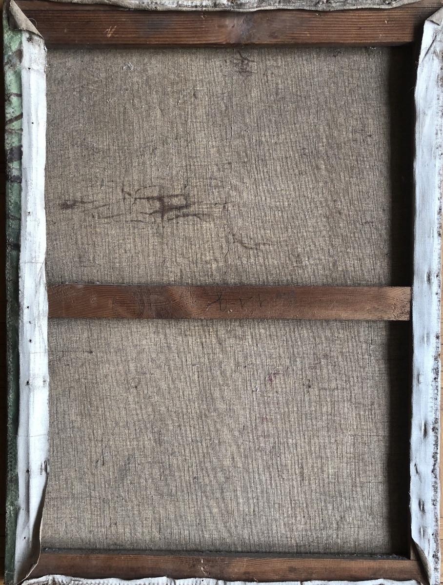 Armand De Ferrière (1876-?) Interior Scene Of A Bourgeois House, Early 20th Century-photo-2