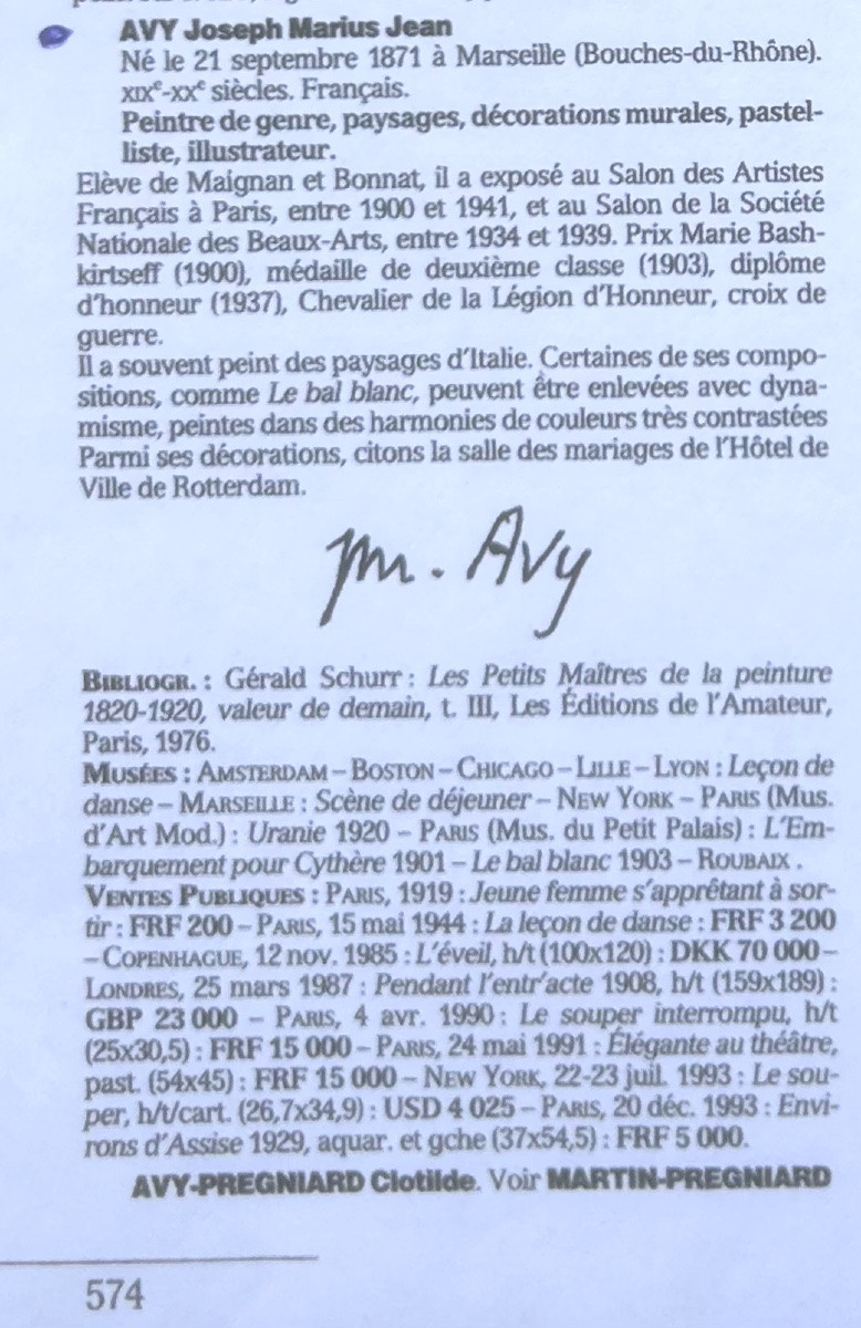 Joseph Marius AVY (1871-1939) Deux études du ciel et de paysage à  Autry-le-Châtel en 1934-photo-4
