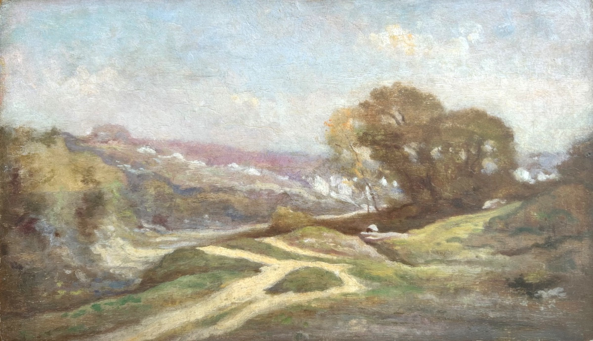 François Bournichon (1816-1896) Landscape Late 19th Century