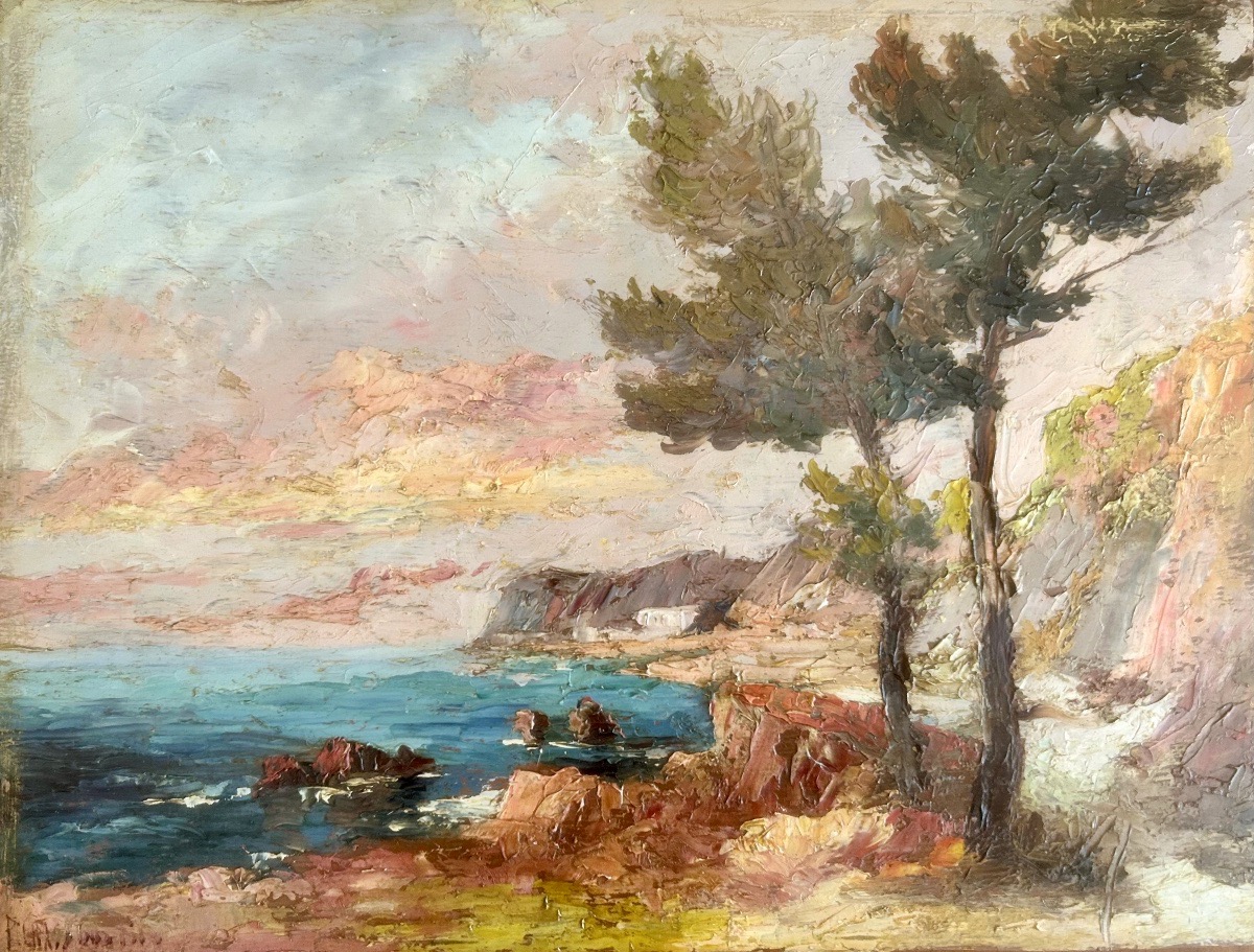 H.w Crassons (1883-1953) American Painter, South Of France 1911