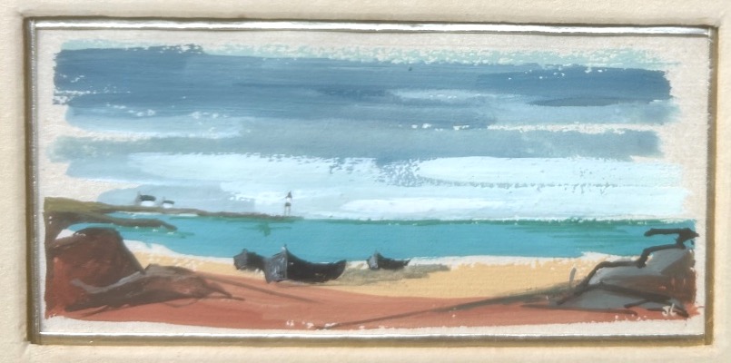 Jean Le Guennec (1924–1988) Orléanville By The Sea In Algeria In 1959 -photo-2