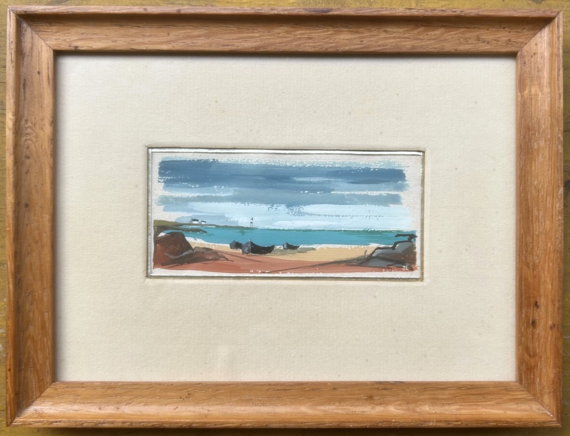 Jean Le Guennec (1924–1988) Orléanville By The Sea In Algeria In 1959 