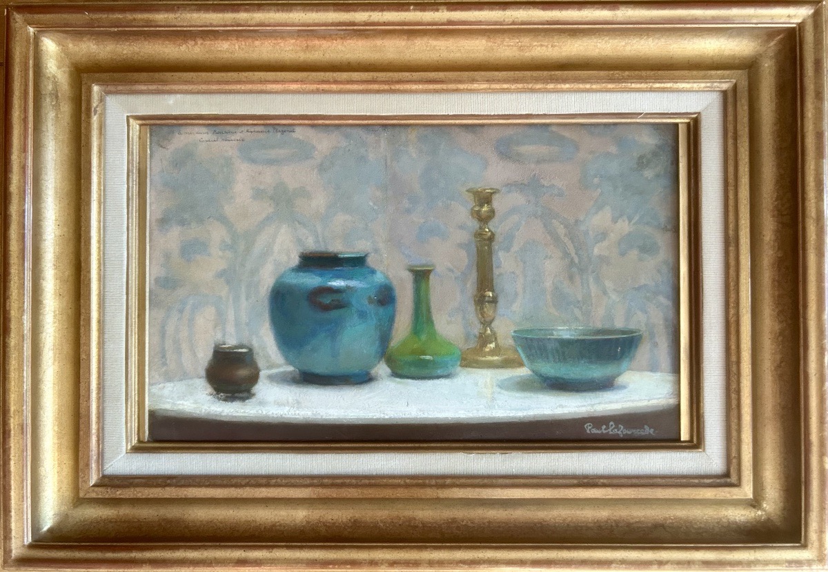 Paul Lafourcade, 20th Century, Still Life, Art Deco, 1930