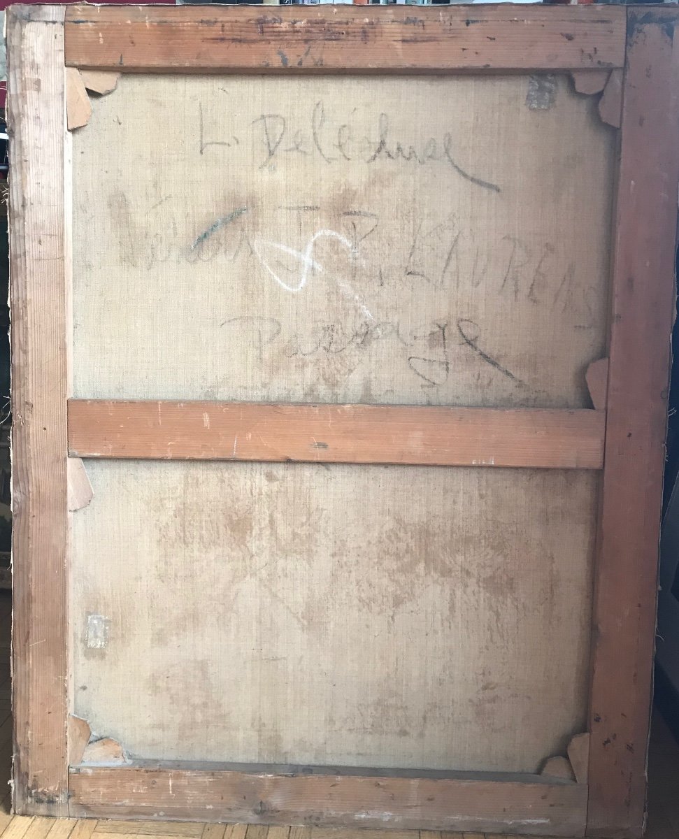 Femme élégante Au Chapeau  Fin XIX Ou Début XX Siècle Monogramme P.G-photo-1