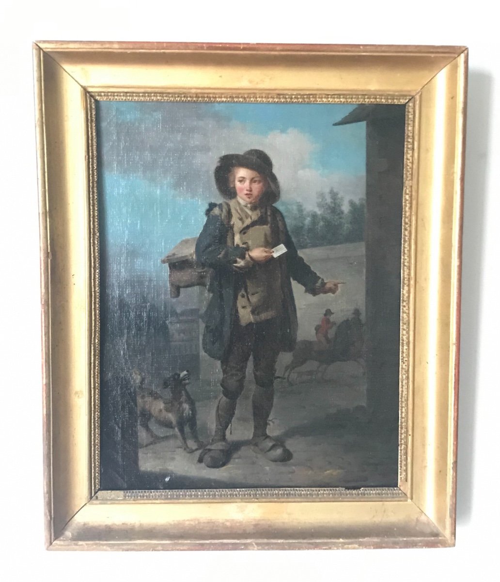 The Savoyard And His Marmot XVIII Century, Attributed To Marin Drolling (1752-1817)-photo-4