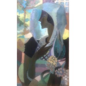 Ernest Forgeur (1897-1961) Woman And Child, 1940